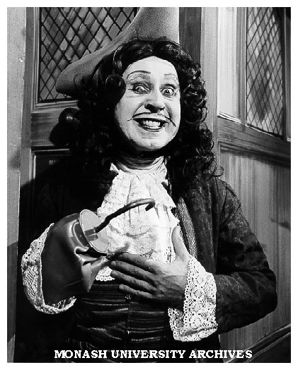 Scene from 'Peter Pan' with Jack Youens as Captain Hook