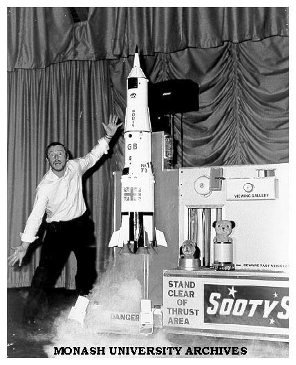 Scene from 'Sooty in Space'