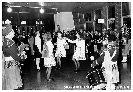 Entertainment at opening night of 'Puckoon'