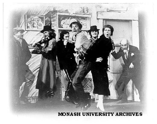 Cast members of 'Puckoon'