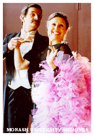 Kevan Johnston and Jill Perryman in 'Wallflowering'