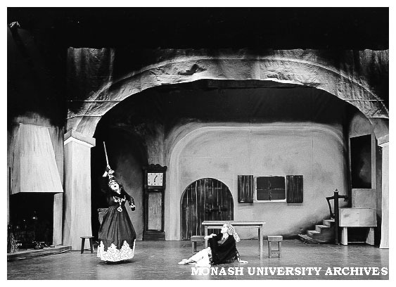Scene from 'The Glass Slipper'