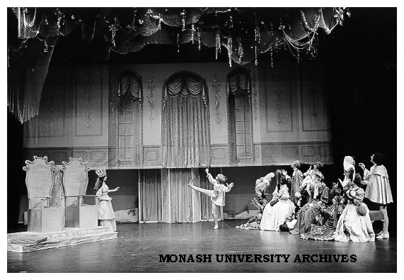 Scene from 'The Glass Slipper'