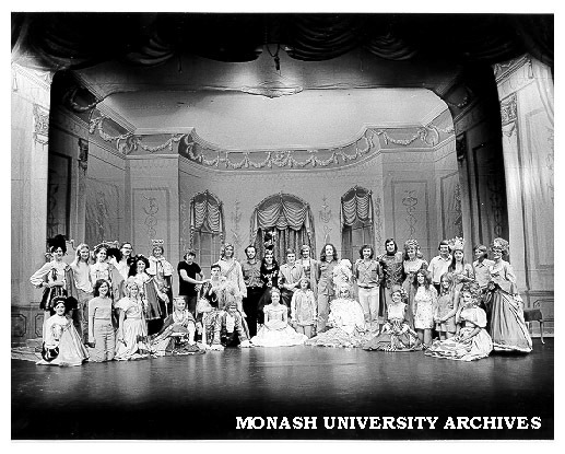 Cast and crew of 'The Glass Slipper'