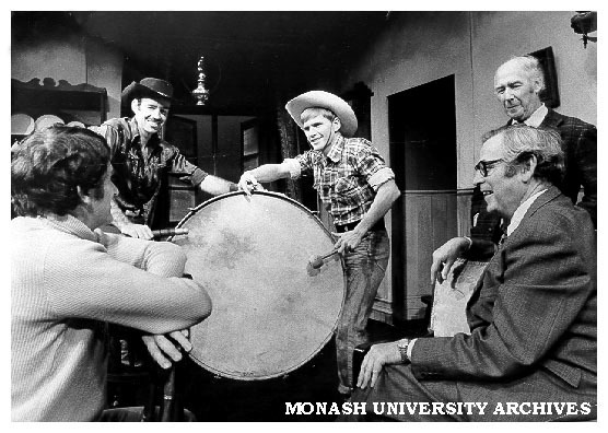 Director and cast members of 'Rainmaker'