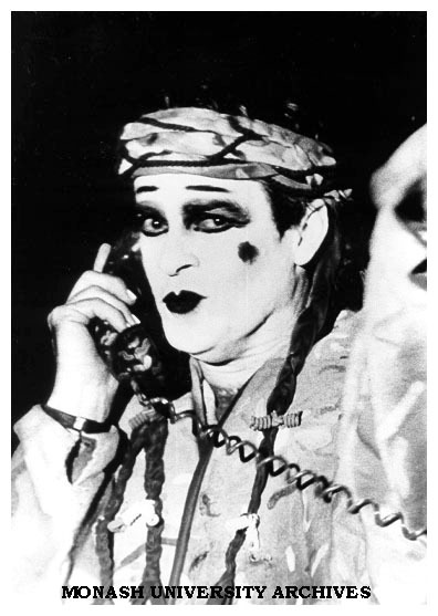 Reg Livermore as Nola in 'Wish You Were Here'