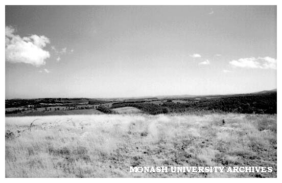 Monash Observatory site at Mt Burnett