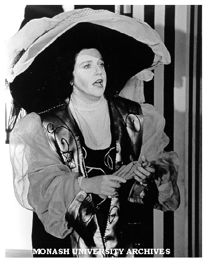 Brenda Higgins in 'Cafe Fledermaus'