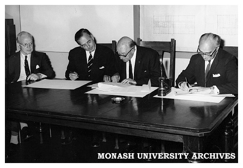 Signing of affiliation agreement with Baker Institue