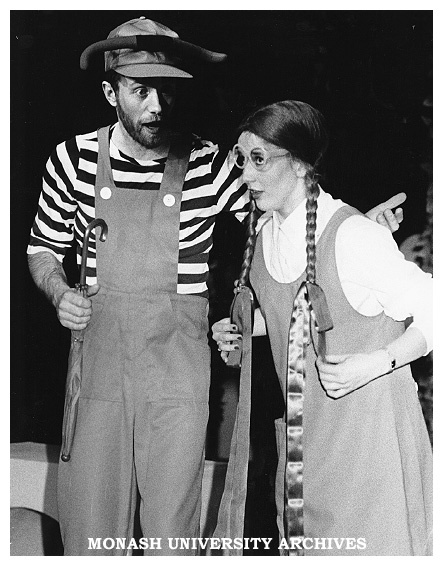 Scene from 'Giant John', Franciscus Henri (left) as Giant John