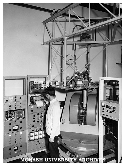 Wall support for magnet equipment