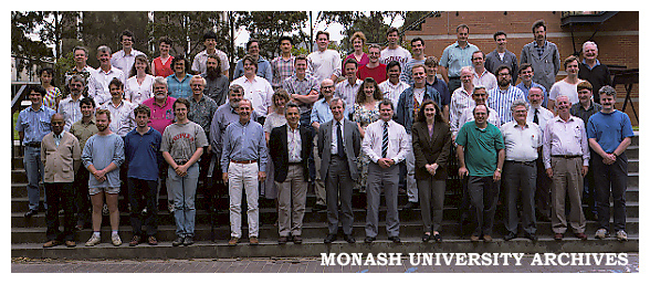 Physics department staff