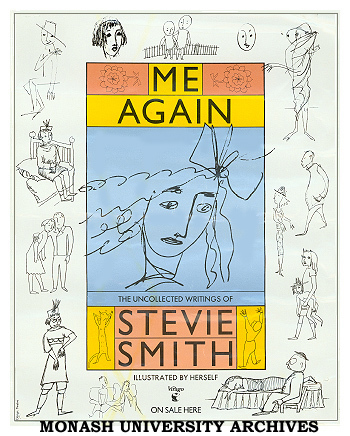 Poster for performance of 'Me Again' by Stevie Smith