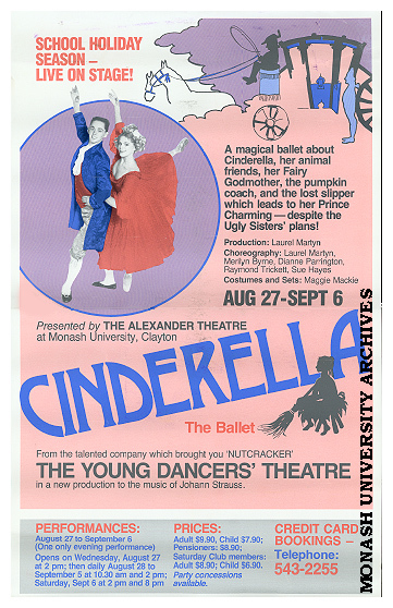 Poster for 'Cinderella - the Ballet'