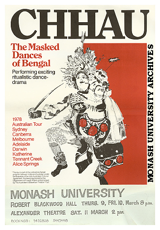 Poster for 'Chhau: the Masked Dances of Bengal'
