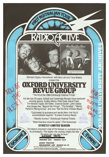 Poster for performance of 'Radioactive'