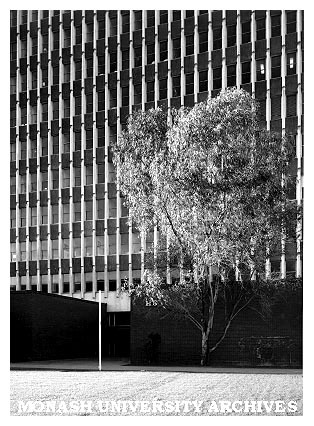 Humanities building from south showing lecture theatres