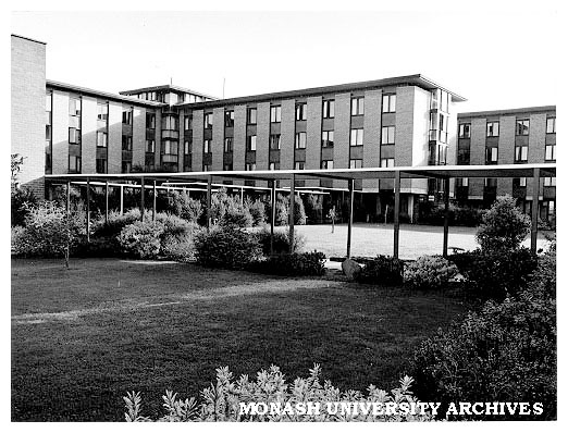 Farrer Hall and walkways