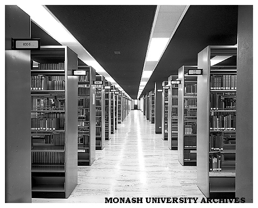 Interior of Hargrave library