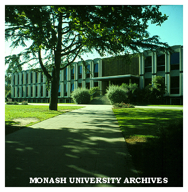 University offices from south-east