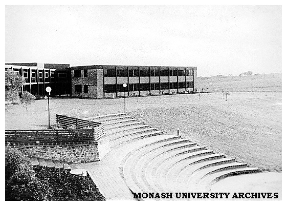 GIAE buildings with amphitheatre in foreground