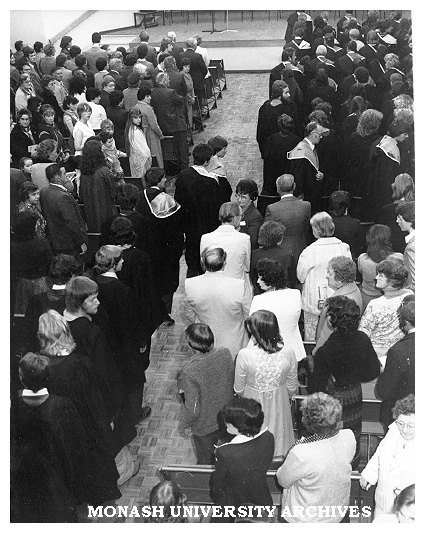 First GIAE graduation ceremony in the Binishell