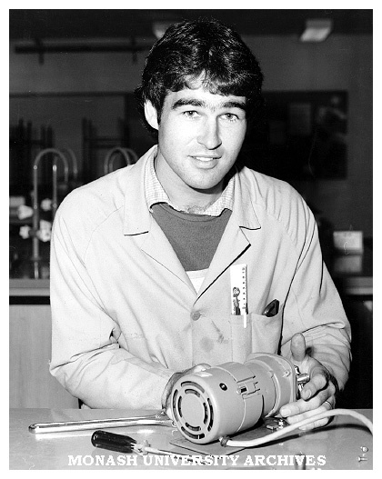 Instrument technician, Richard Ross