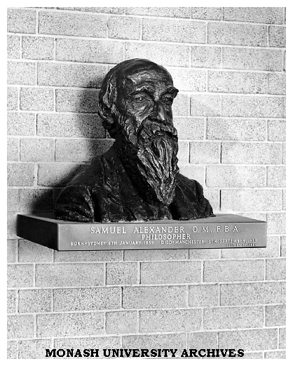 Bust of philosopher Samuel Alexander by Sir Jacob Epstein