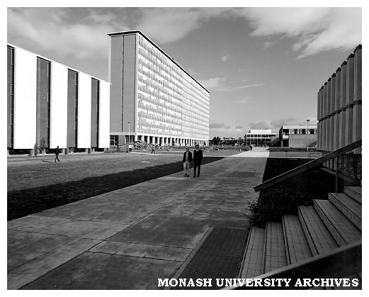 Forum from steps of University Offices