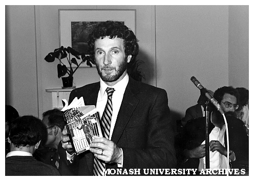 Principal tutor in Applied Sociology Mr Barry Ellem, guest speaker at Chisholm Staff Club luncheon.