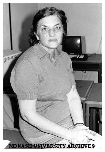 Ms Anna Ambrosy of the Computer Center and author of the book 'New Lease on Life'