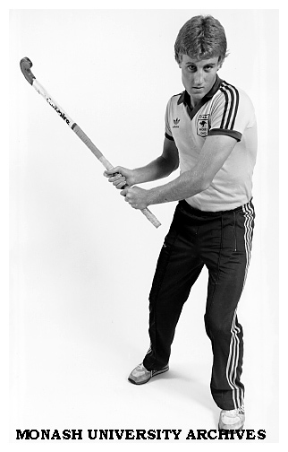 Student Grey Reed, member of the under 21 Australian Hockey Team