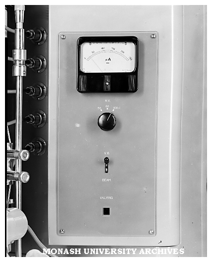 Electron microscope close-up