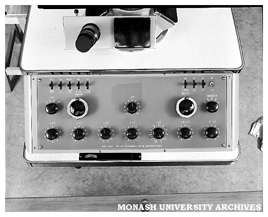 Electron microscope close-up