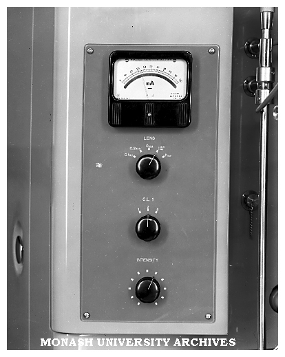 Electron microscope close-up