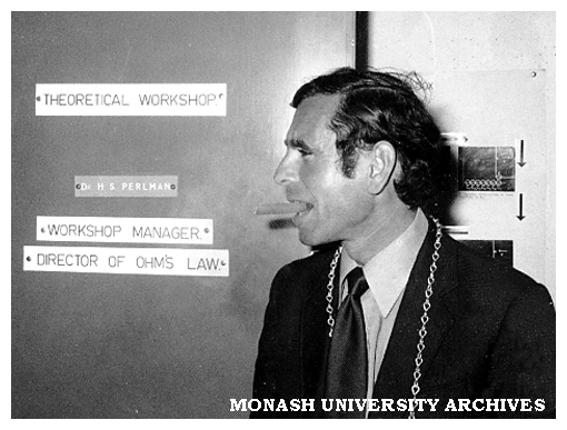 Dr Harry Perlman, Senior Lecturer, Physics