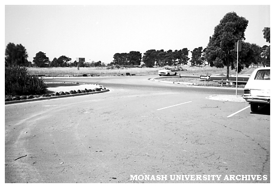 Car park near Physics building