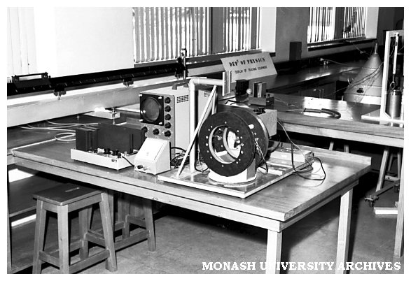 Orientation day display, 1st year laboratory