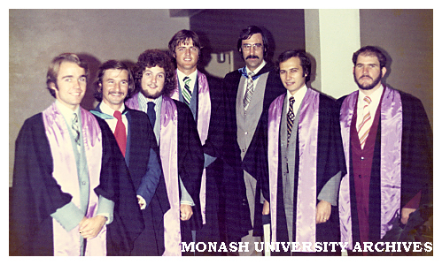 Diploma of Business - Marketing graduates, class of 1973