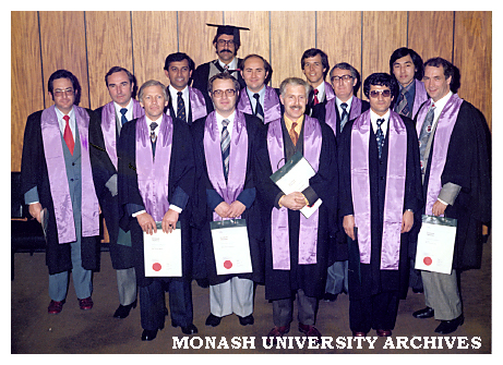 Graduate Diploma of Physical Distribution Management graduates, class of 1978
