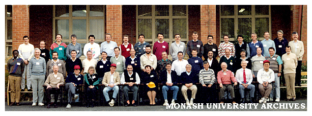 Participants in the Executive Development Logistics Management Program 1989