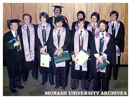 Diploma of Business - Marketing graduates, class of 1979