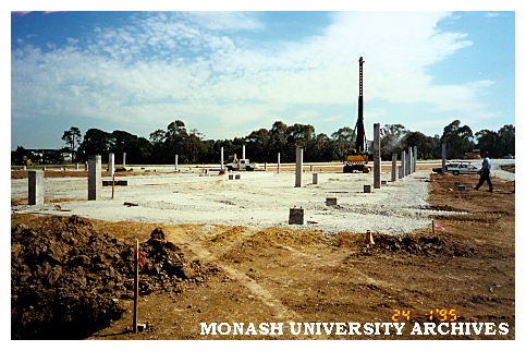 Laying foundations at Berwick campus