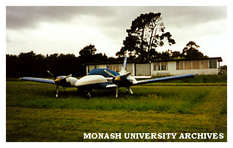 Last plane from Casey Airfield