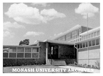 Entrance to the student block, Frankston Teachers' College