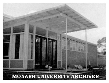 Entrance to the Hall, Frankston Teachers' College