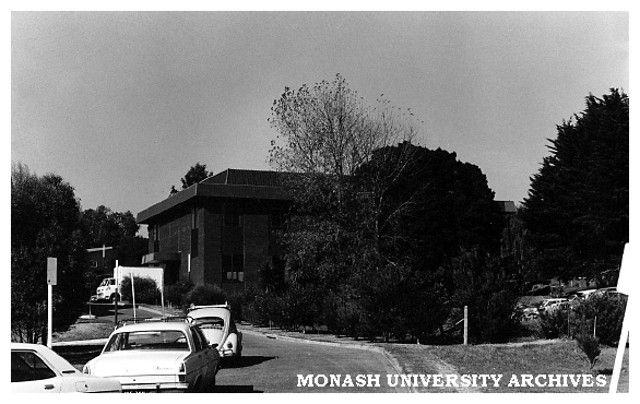 Rear of Administration building, State College of Victoria, Frankston