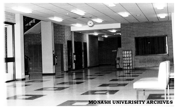 Interior of student residence, State College of Victoria Frankston