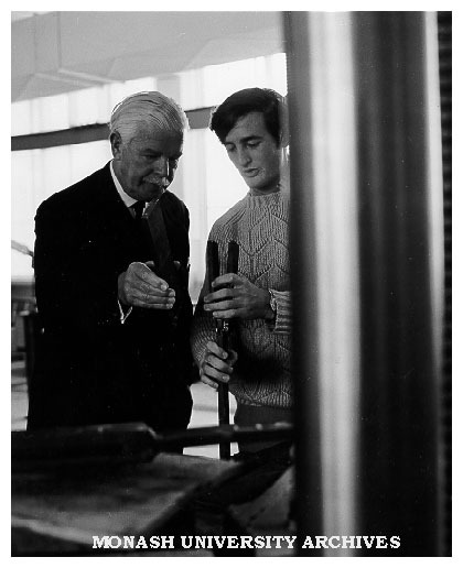 Sir Rohan Delacombe at Caulfield Institute of Technology's 50th Anniversary celebrations