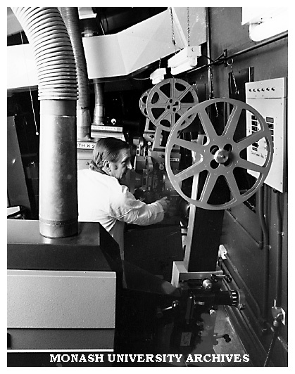 Alexander Theatre projection room